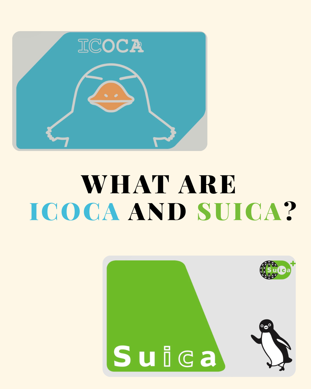 ICOCA/Suica: A Traveler's Guide